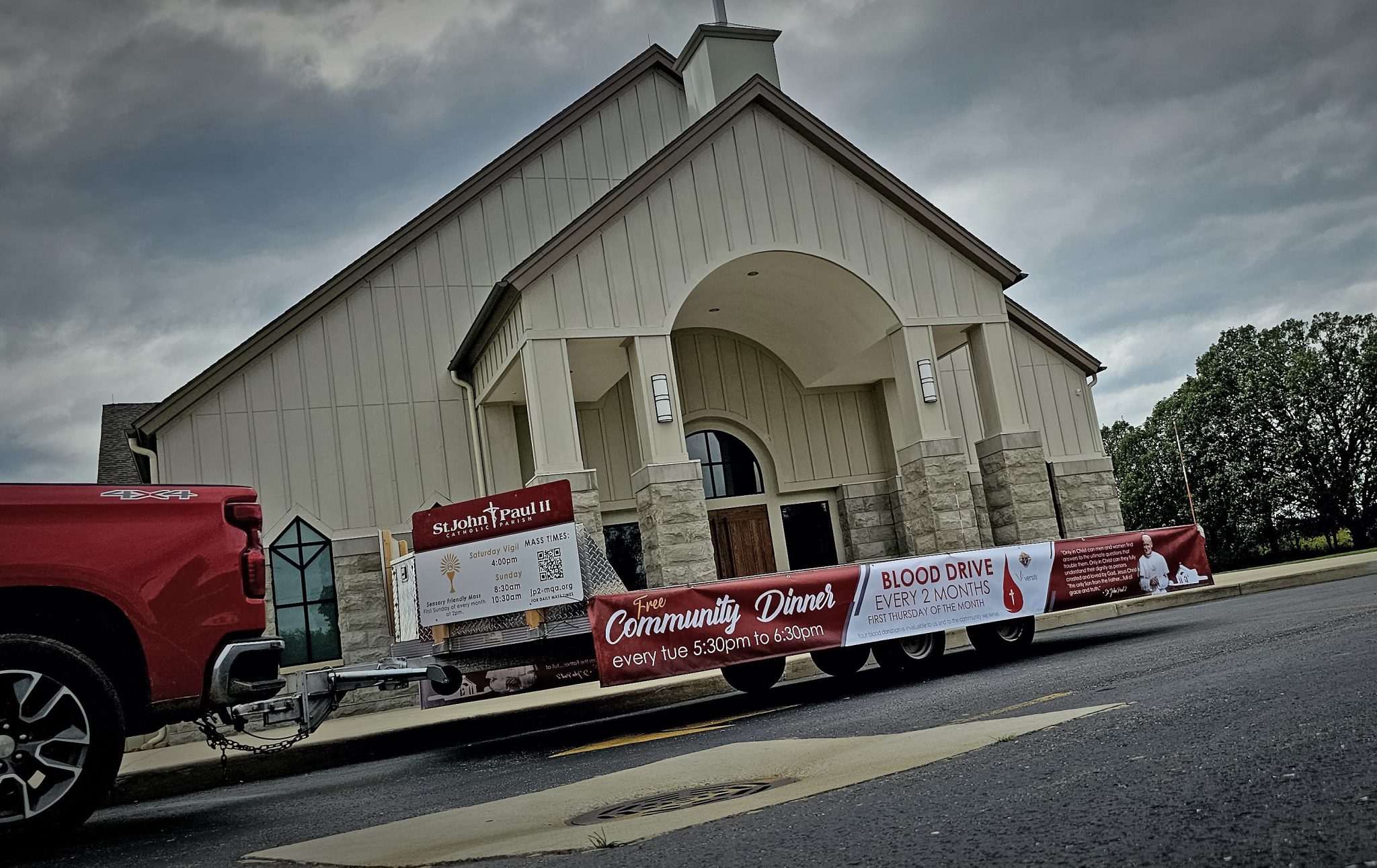 FLANNEL FEST PARADE St. John Paul II